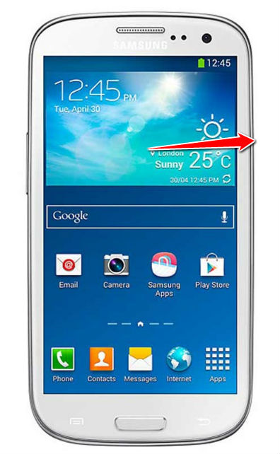 Hard Reset for Samsung I9300I Galaxy S3 Neo