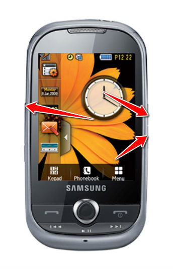 How to put your Samsung M3710 Corby Beat into Recovery Mode