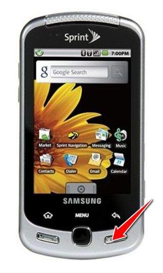 Hard Reset for Samsung M900 Moment