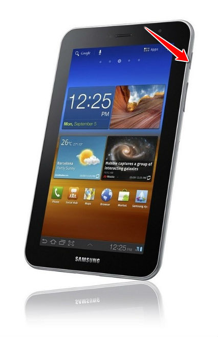 Hard Reset for Samsung P6200 Galaxy Tab 7.0 Plus