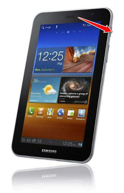 Hard Reset for Samsung P6210 Galaxy Tab 7.0 Plus