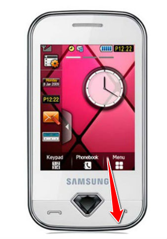 Hard Reset for Samsung S7070 Diva