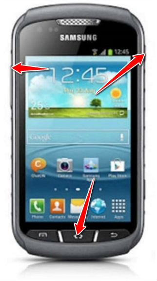 How to put your Samsung S7710 Galaxy Xcover 2 into Recovery Mode
