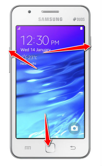 How to put your Samsung Z1 into Recovery Mode