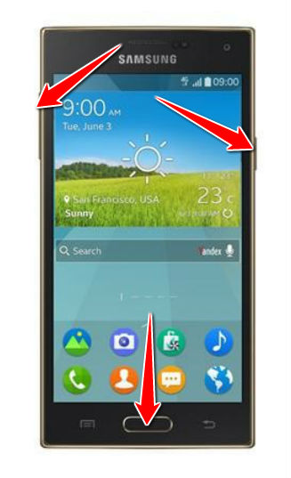 How to put your Samsung Z into Recovery Mode