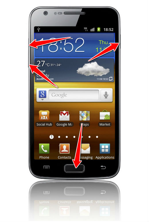 How to put your Samsung Galaxy S II HD LTE into Recovery Mode