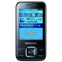 Secret codes for Samsung E2600