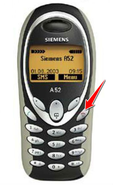 Hard Reset for Siemens A52