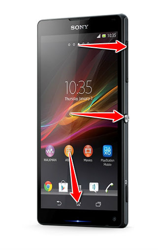 How to put your Sony Xperia ZL into Recovery Mode