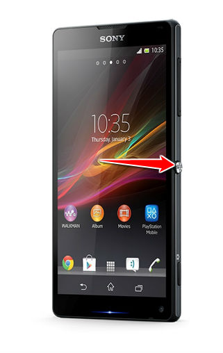 How to put Sony Xperia ZL in Fastboot Mode