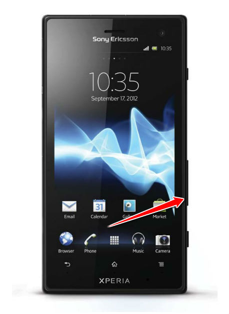 How to put Sony Xperia acro HD SOI12 in Fastboot Mode