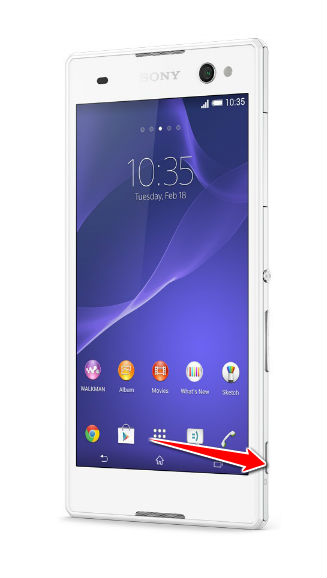 Hard Reset for Sony Xperia C3 Dual