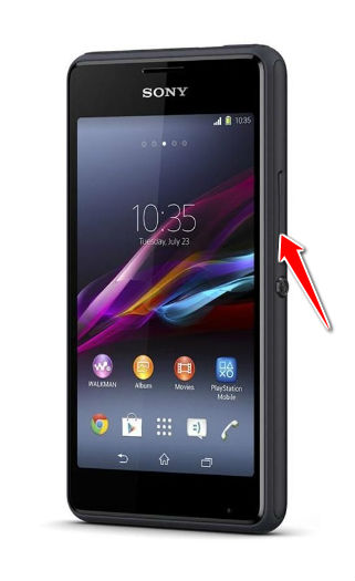 How to update firmware in Sony Xperia E1 dual