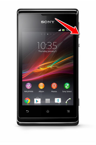 How to put Sony Xperia E dual in Fastboot Mode