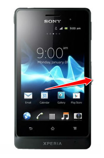 How to put Sony Xperia go in Fastboot Mode
