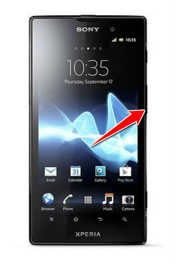 How to put Sony Xperia ion HSPA in Fastboot Mode