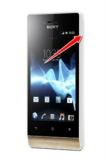 How to put Sony Xperia miro in Fastboot Mode