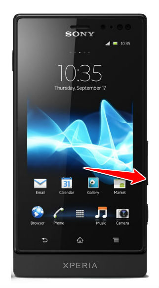 How to put Sony Xperia sola in Fastboot Mode