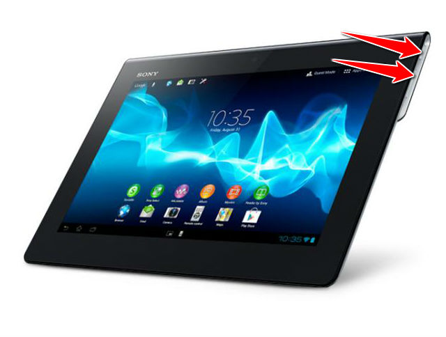 How to put your Sony Xperia Tablet S into Recovery Mode