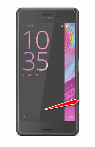 How to put Sony Xperia X Performance in Fastboot Mode