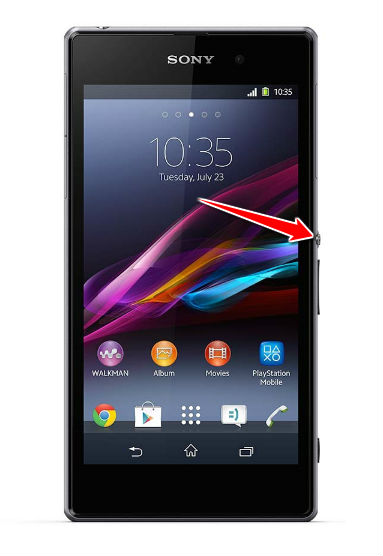 Hard Reset for Sony Xperia Z1s