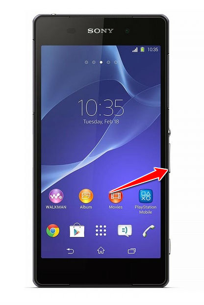 How to put Sony Xperia Z2 in Fastboot Mode