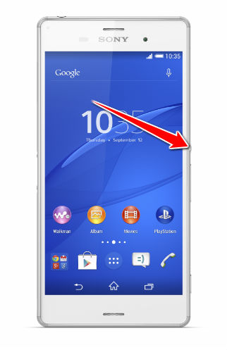 Hard Reset for Sony Xperia Z3