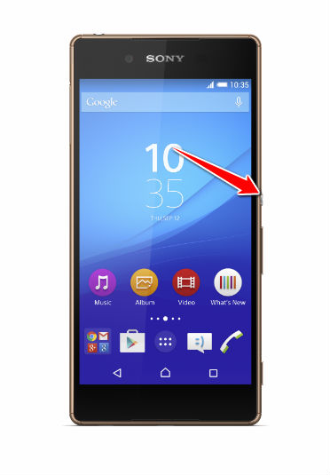How to put Sony Xperia Z3+ in Fastboot Mode