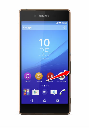 Hard Reset for Sony Xperia Z3+