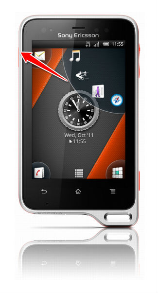 How to put Sony Ericsson Xperia active in Fastboot Mode