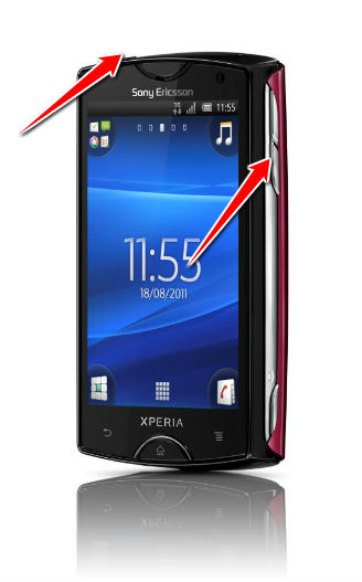 How to put your Sony Ericsson Xperia mini into Recovery Mode