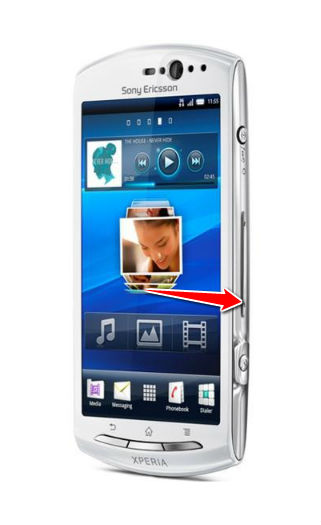 How to put Sony Ericsson Xperia neo V in Fastboot Mode