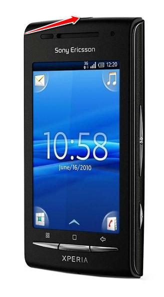 How to put Sony Ericsson Xperia X8 in Fastboot Mode