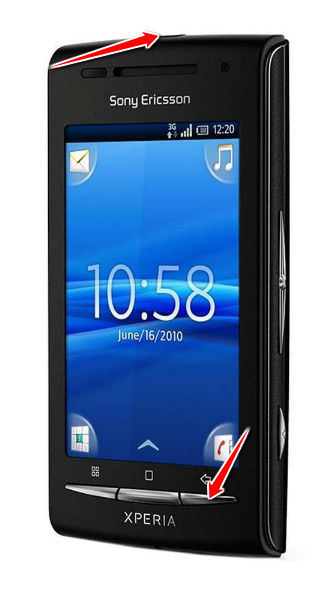 How to put your Sony Ericsson Xperia X8 into Recovery Mode