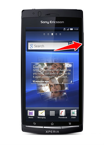 How to put Sony Ericsson Xperia Arc in Fastboot Mode