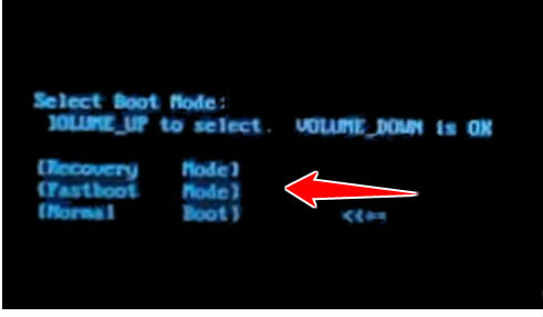 How to put Vertu Constellation in Fastboot Mode