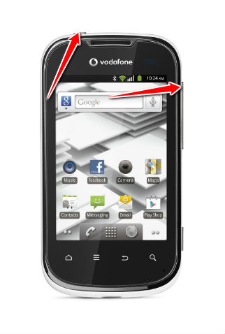 How to put your Vodafone V860 Smart II into Recovery Mode