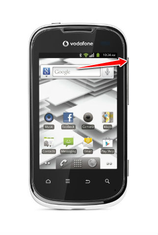 How to put your Vodafone V860 Smart II into Recovery Mode