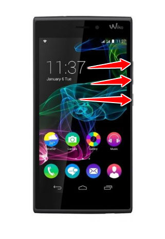 How to put your Wiko Ridge 4G into Recovery Mode