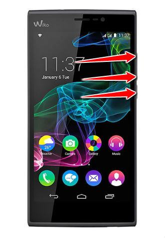 How to put Wiko Ridge Fab 4G in Download Mode
