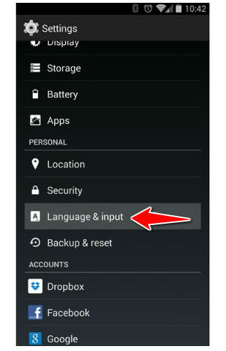 How to change the language of menu in Xiaomi Mi 4 LTE