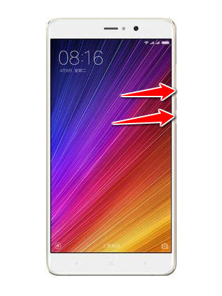 How to put Xiaomi Mi 5s Plus in Fastboot Mode