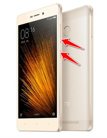 How to put Xiaomi Redmi 3x in Fastboot Mode