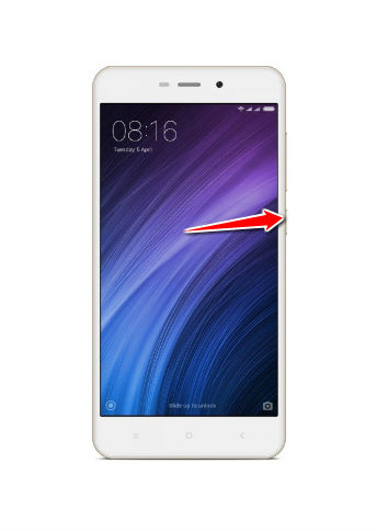 How to put Xiaomi Redmi 4a in Fastboot Mode