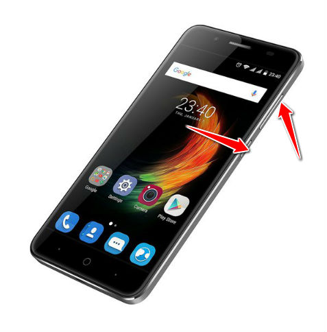 How to put ZTE Blade A610 Plus in Fastboot Mode