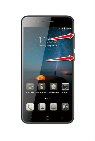 How to put ZTE Blade A612 in Fastboot Mode