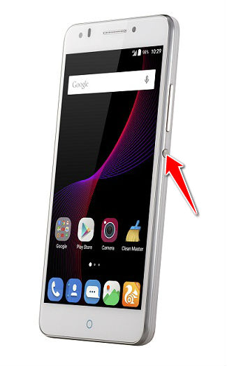 How to enter the safe mode in ZTE Blade D Lux