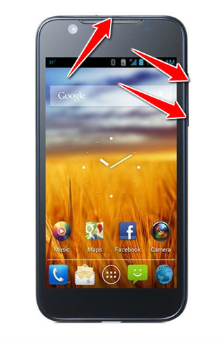 How to put ZTE Blade G V880G in Download Mode