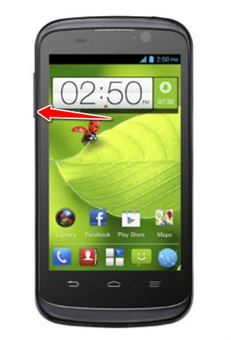 How to enter the safe mode in ZTE Blade V