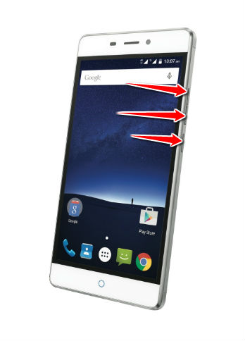 How to put ZTE Blade V Plus in Download Mode